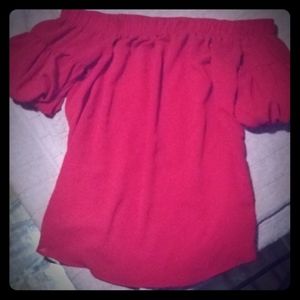 Off shoulder blouse
